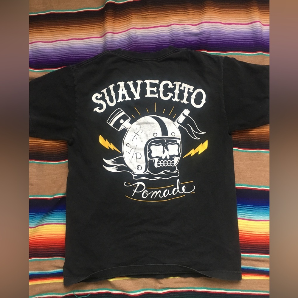 Suavecito pomade Mens black t shirt size medium